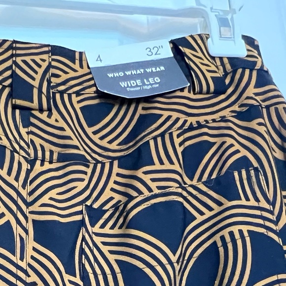 Who What Wear wide leg/high rise pants - Picture 4 of 5